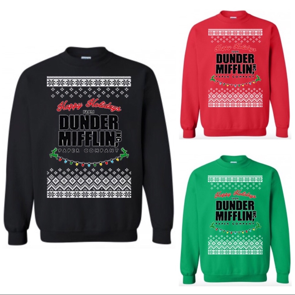 The Office Dunder Mifflin Ugly Christmas Sweater